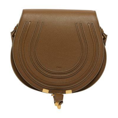 Marcie Grained Leather Shoulder Bag In Green Product Image