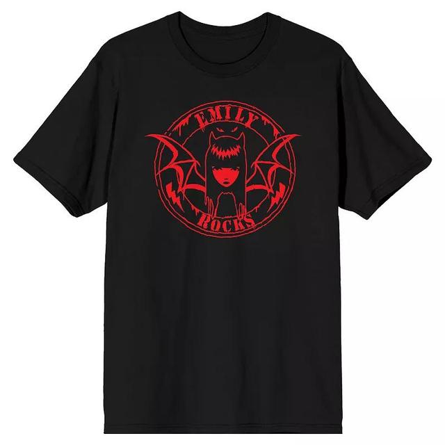 Mens Emily The Strange Line Art Tee Product Image