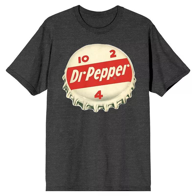 Mens Dr. Pepper Retro Bottle Cap Tee Product Image