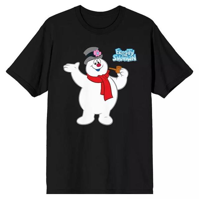 Mens Frosty The Snowman Waving Tee Product Image