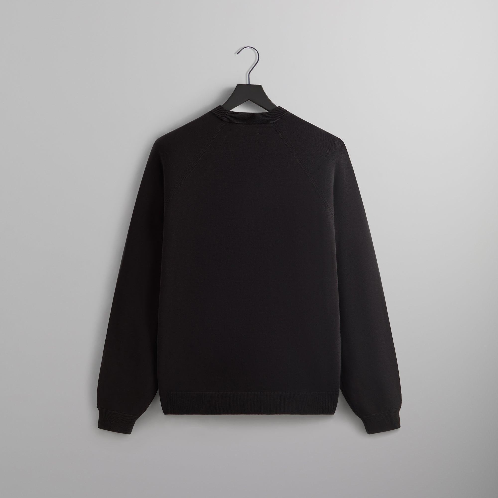 Kith Fine Knit Addision Sweater - Black Male Product Image