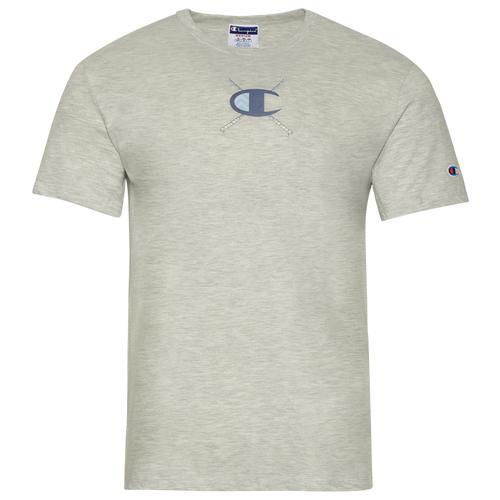 Champion Mens Champion Demon Slayer Inosuke Stats T-Shirt - Mens Gray Product Image