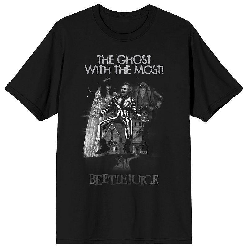 Mens Beetlejuice Ghost Tee Product Image