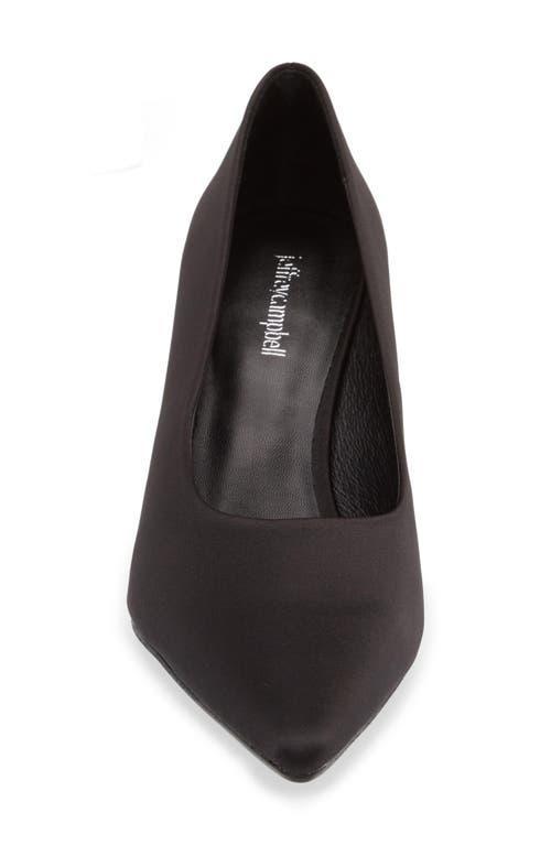 JEFFREY CAMPBELL Chosen Pointed Toe Pump In Black Product Image