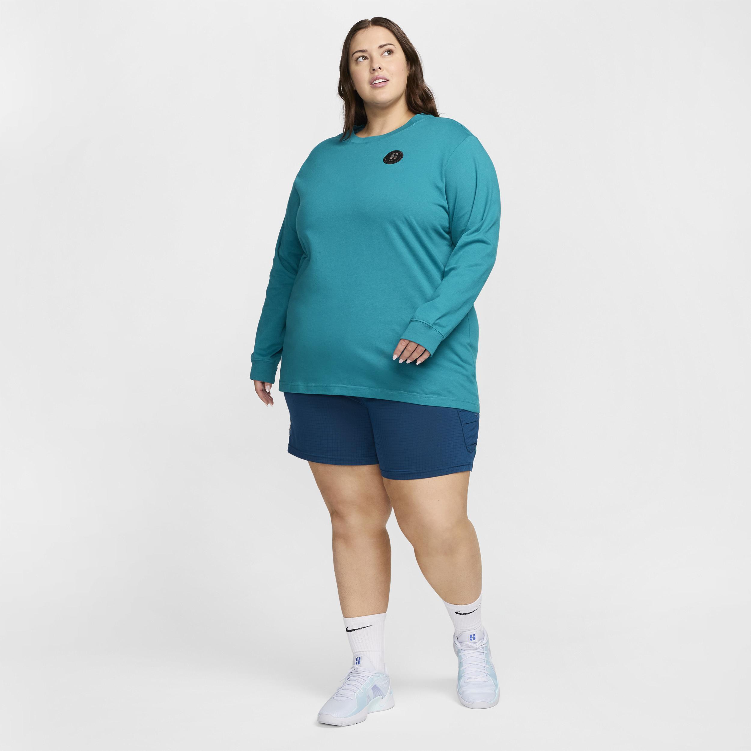 Sabrina Women's Long-Sleeve Basketball T-Shirt (Plus Size) Product Image