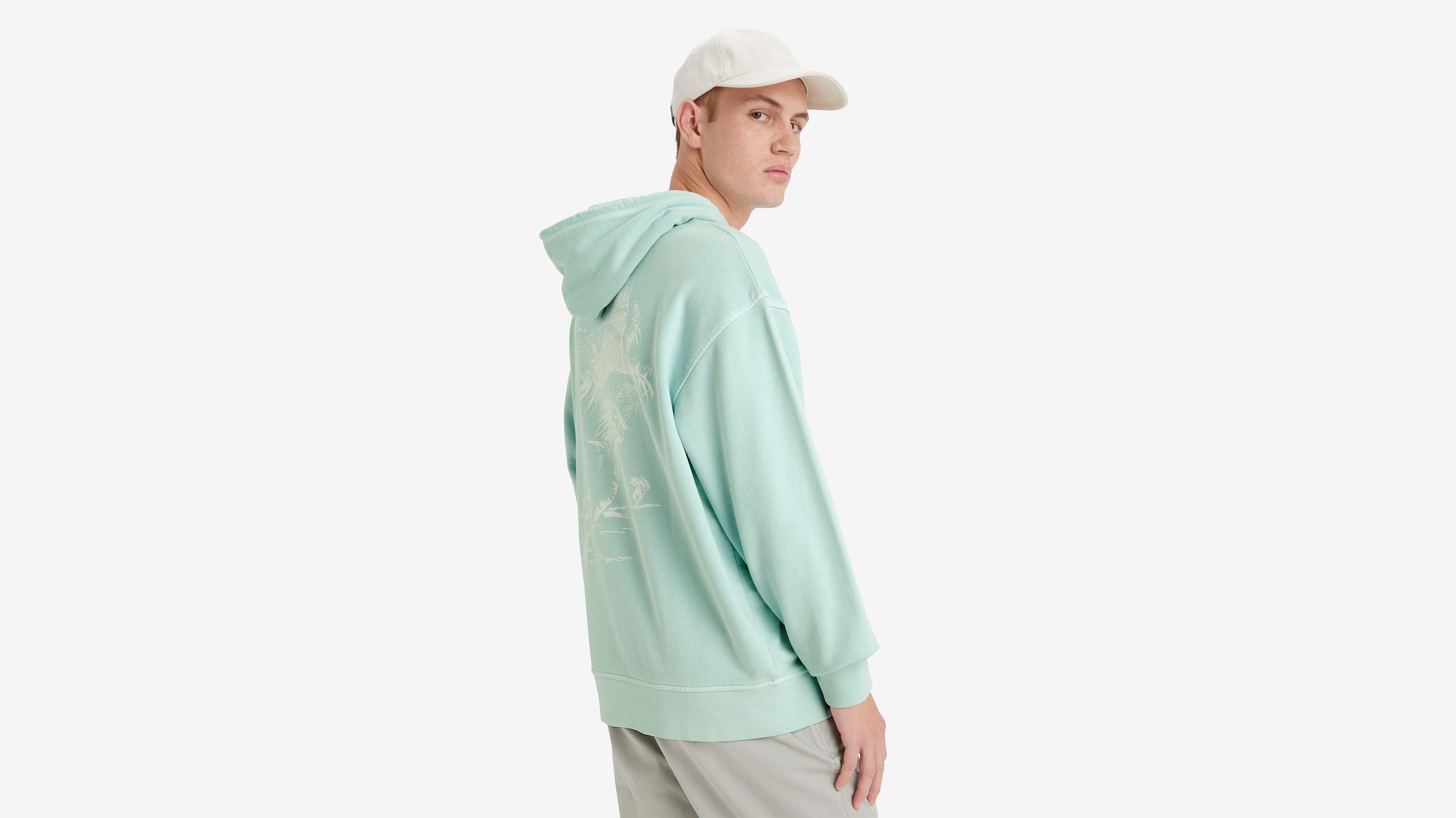 Relaxed Fit Graphic Hoodie Sweatshirt Product Image