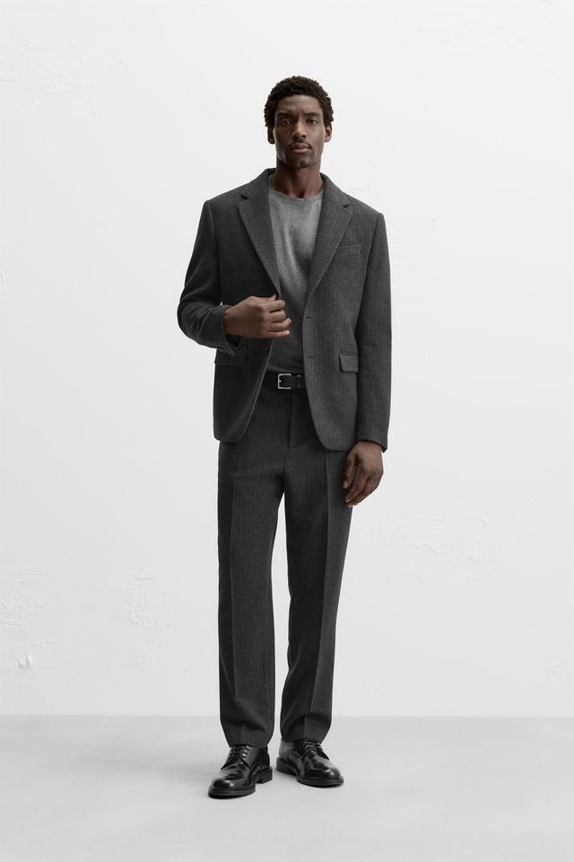 PINSTRIPE SUIT PANTS Product Image