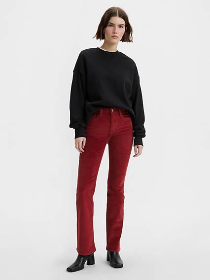 Levi's High Rise Bootcut Corduroy Women's Pants Product Image