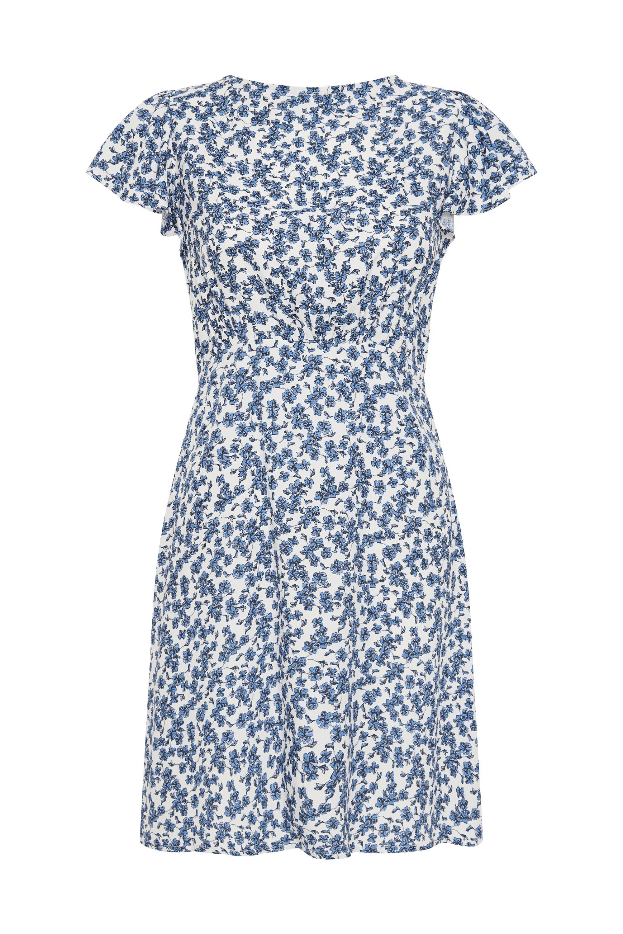 Valras Mini Dress Leilani Mid Blue - Final Sale Product Image