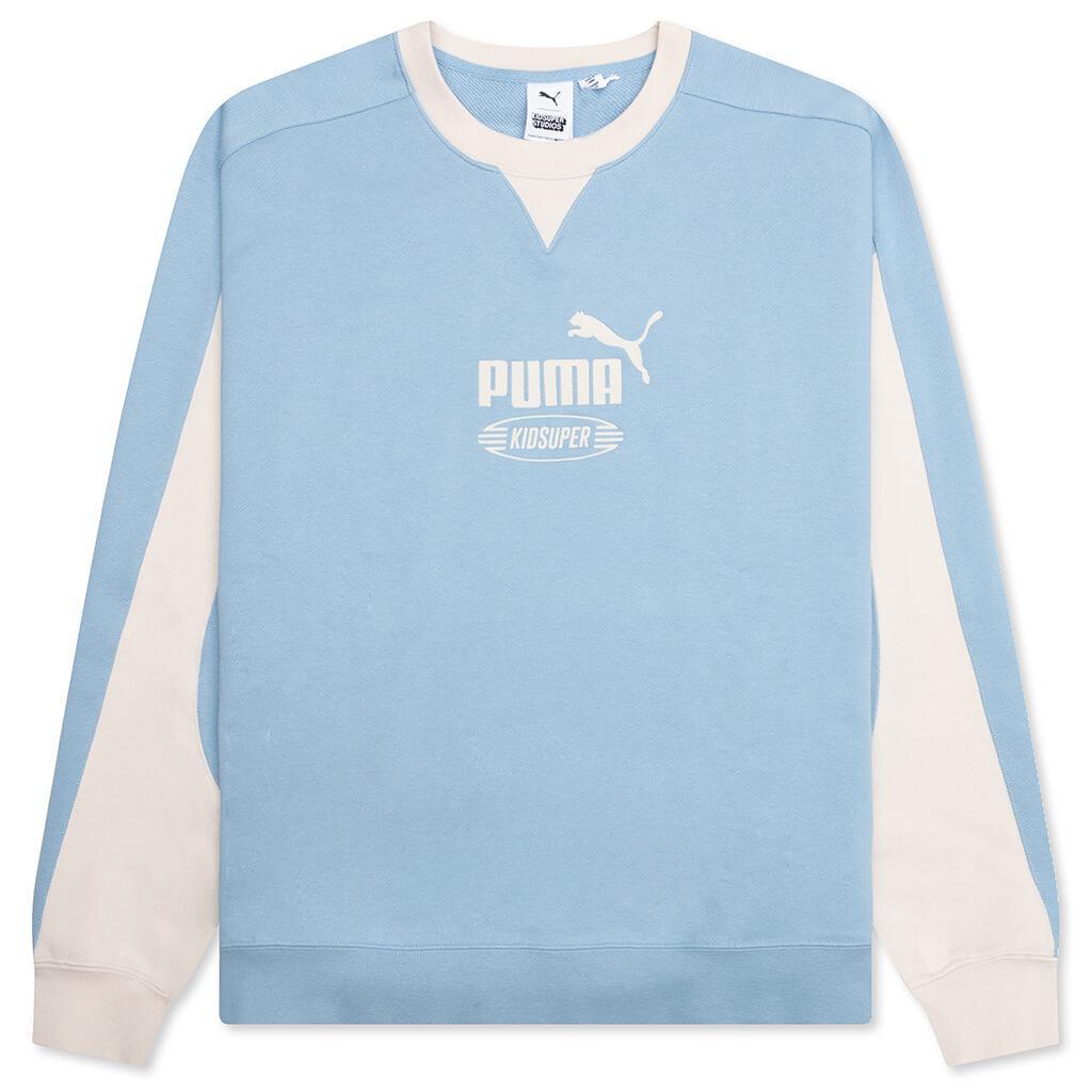 Puma x KidSuper Crew - Blue Male Product Image