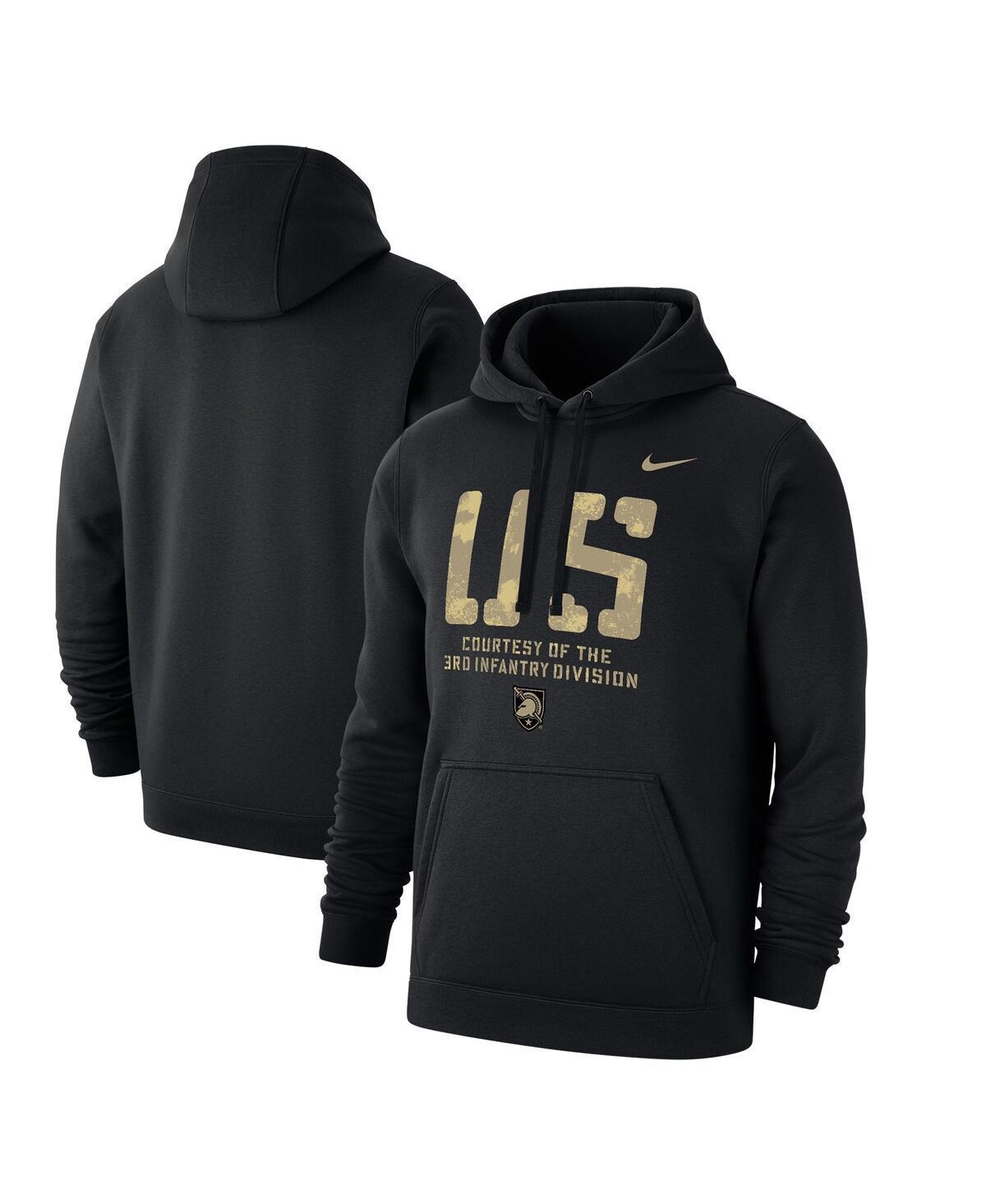 Mens Nike Black Army Black Knights 2023 Rivalry Collection Courtesy of Club Fleece Pullover Hoodie Product Image