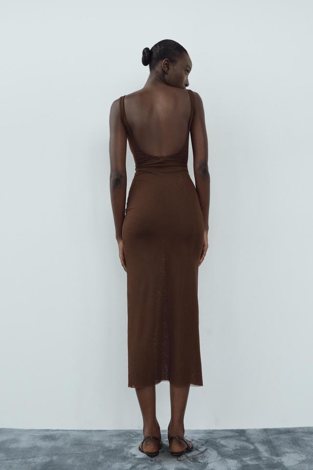 TULLE MIDI DRESS Product Image