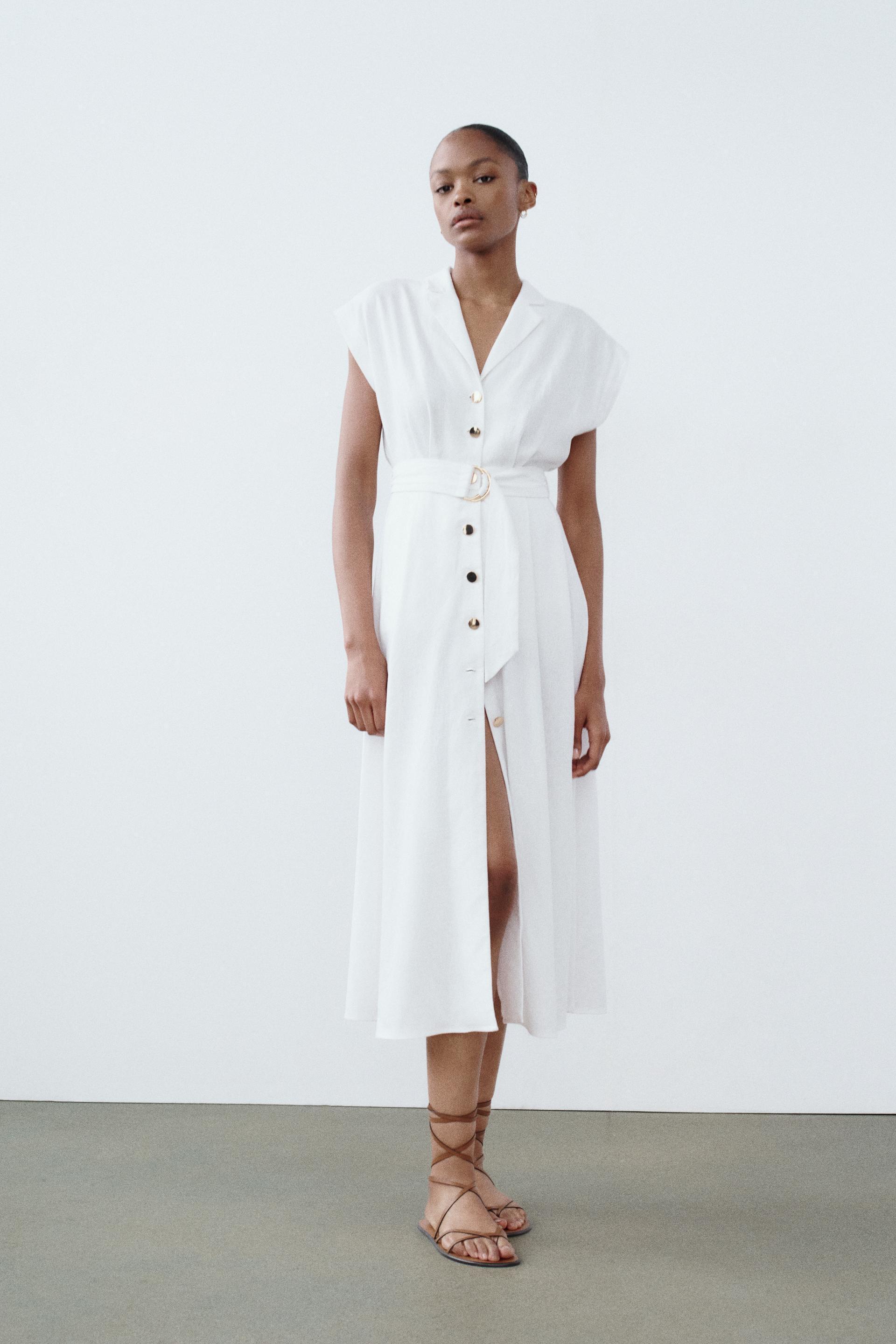 BELTED SHIRTDRESS Product Image