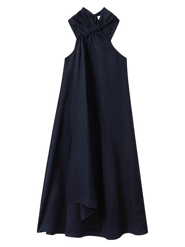 Womens Cosette Twist Halter Midi-Dress Product Image