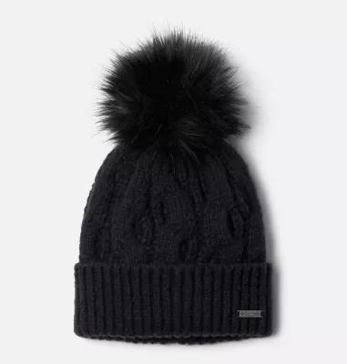 Columbia Women's Boundless Days Cable Knit Pom Beanie- Product Image