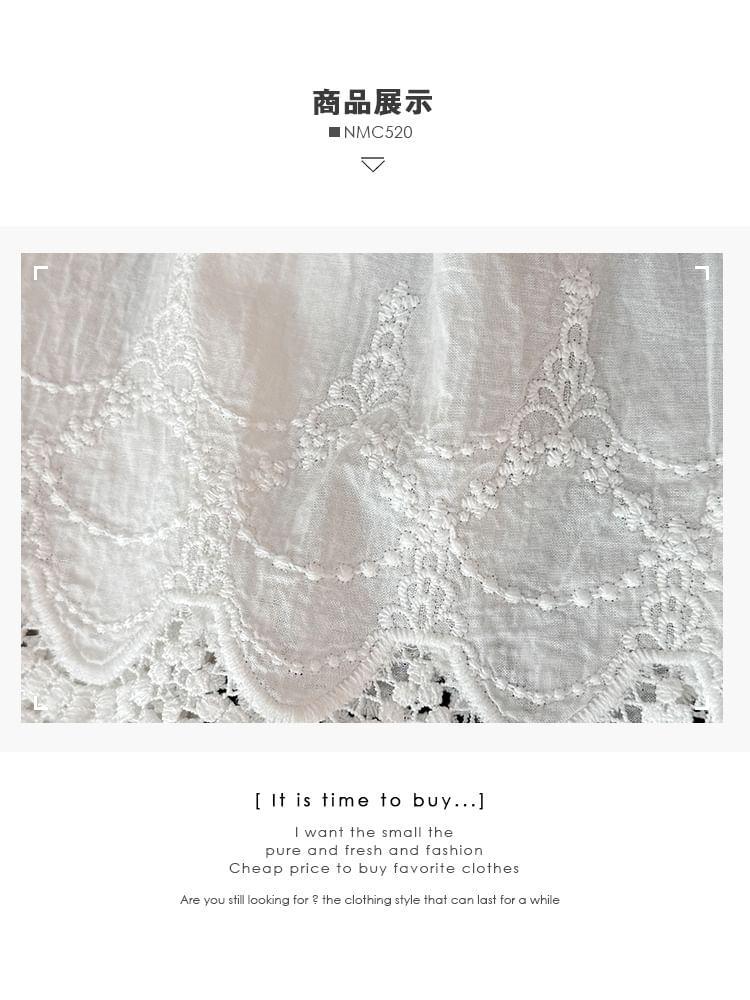 Lace Cover-Up Skirt Product Image