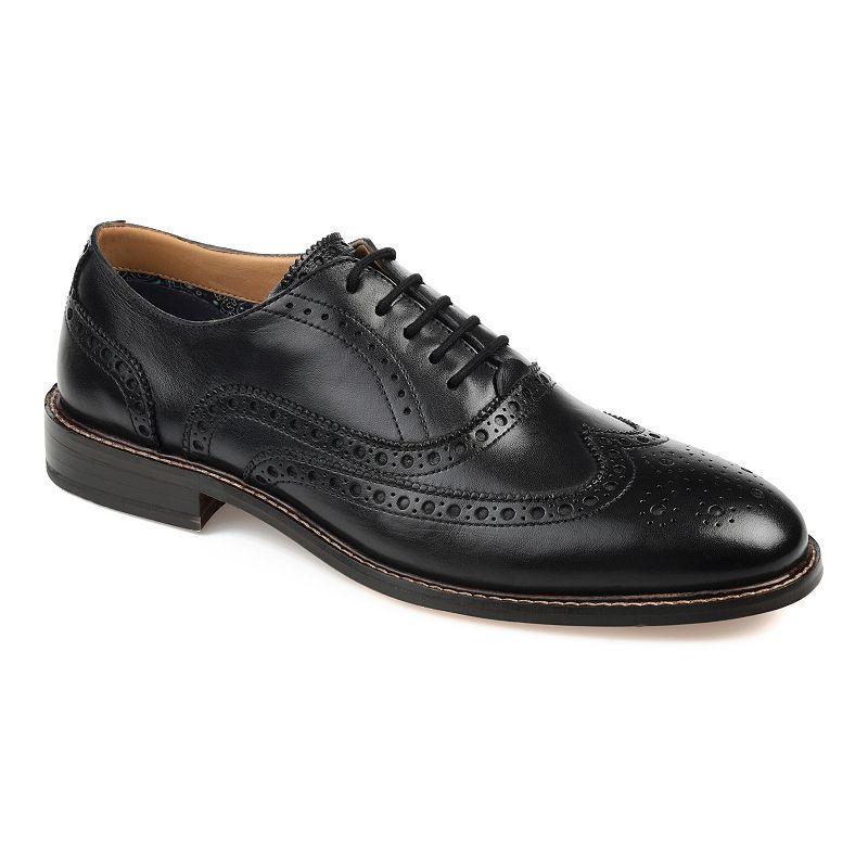 Thomas & Vine Franklin Mens Wingtip Oxford Shoes Brown Product Image