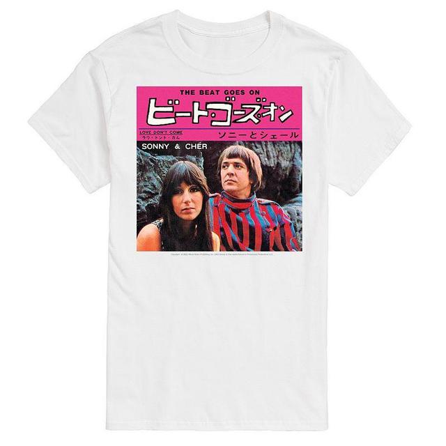 Big & Tall Sonny And Cher Tee, Mens Product Image