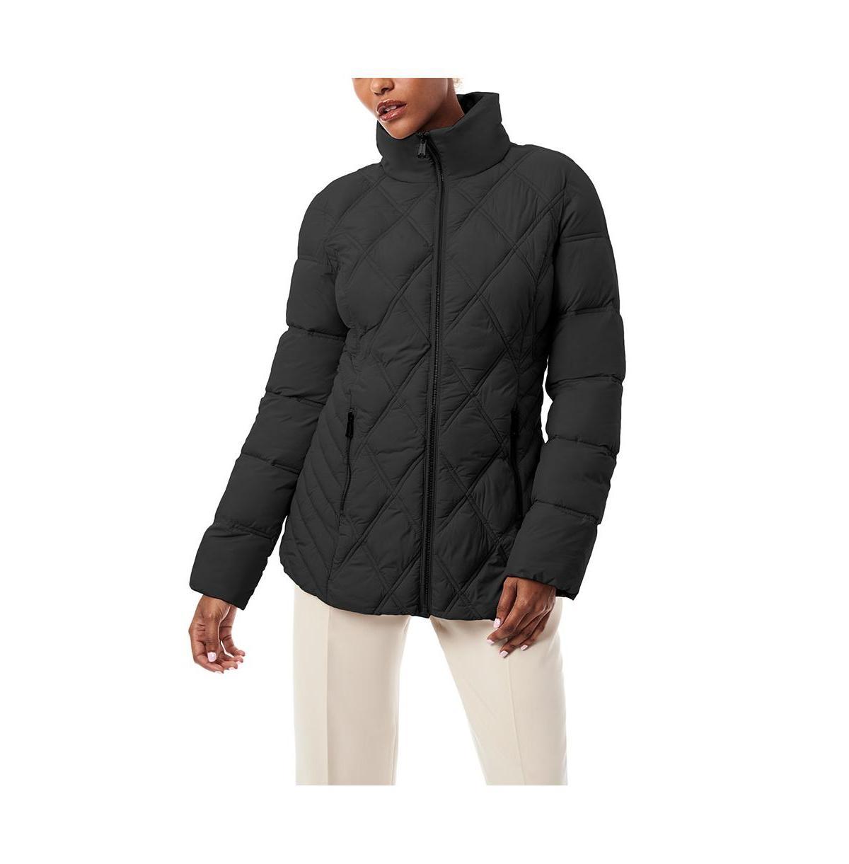 Bernardo Womens Diamond Quilt Puffer Jacket Product Image