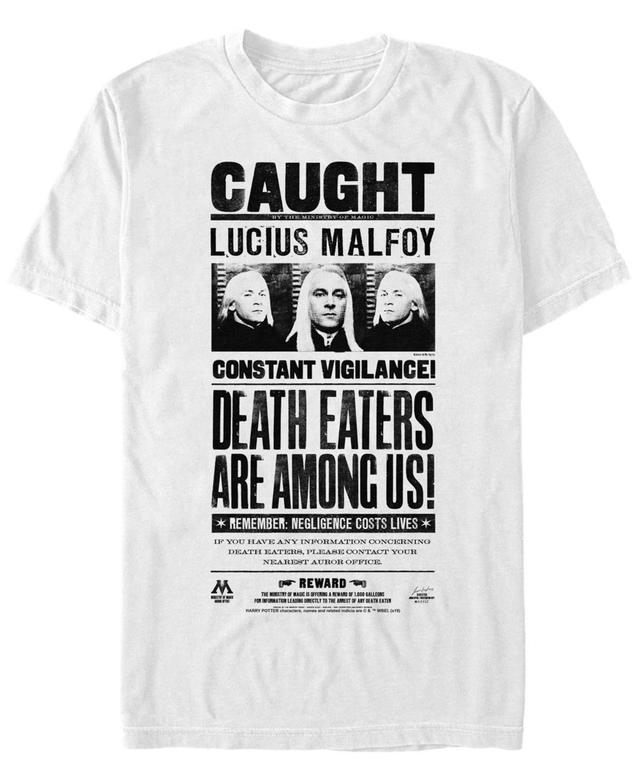 Mens Harry Potter Lucius Malfoy Caught Poster Graphic Tee Product Image