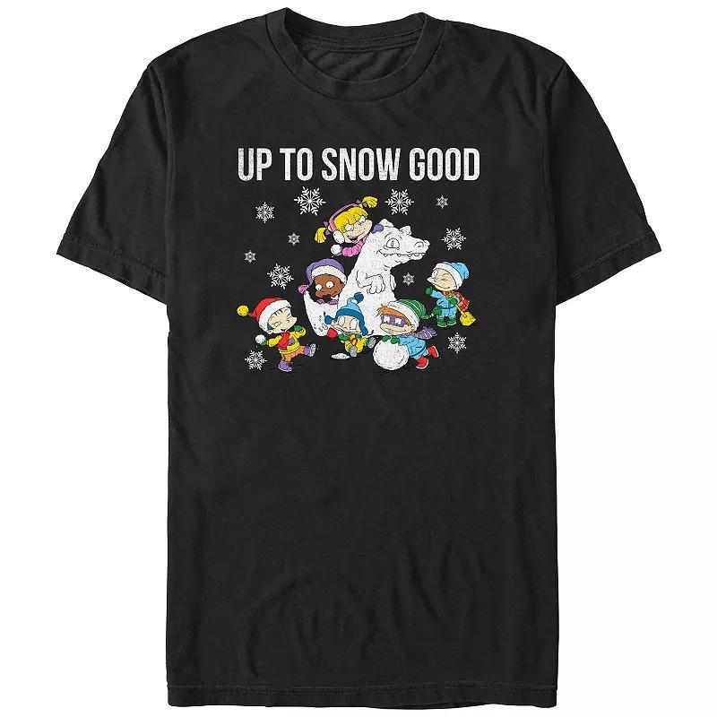 Big & Tall Rugrats Gang Up To Snow Good Graphic Tee, Mens Product Image