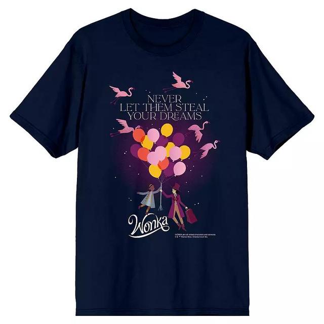 Mens Wonka 2023 Never Let Them Steal Your Dreams Tee Product Image