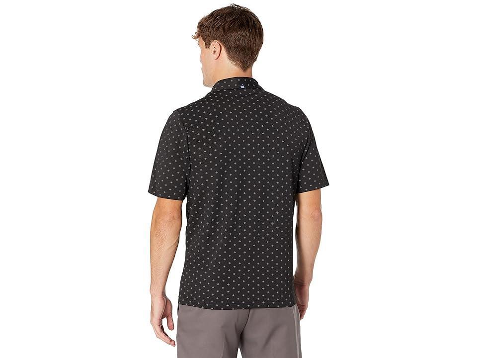 Cutter & Buck Virtue Eco Pique Tile Print Polo Men's Clothing Product Image