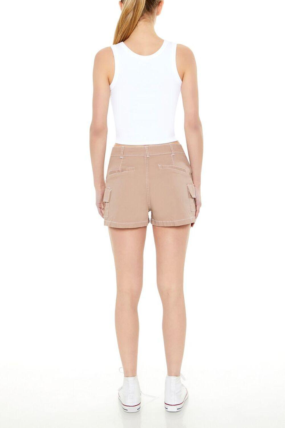 Twill Cargo Shorts | Forever 21 Product Image