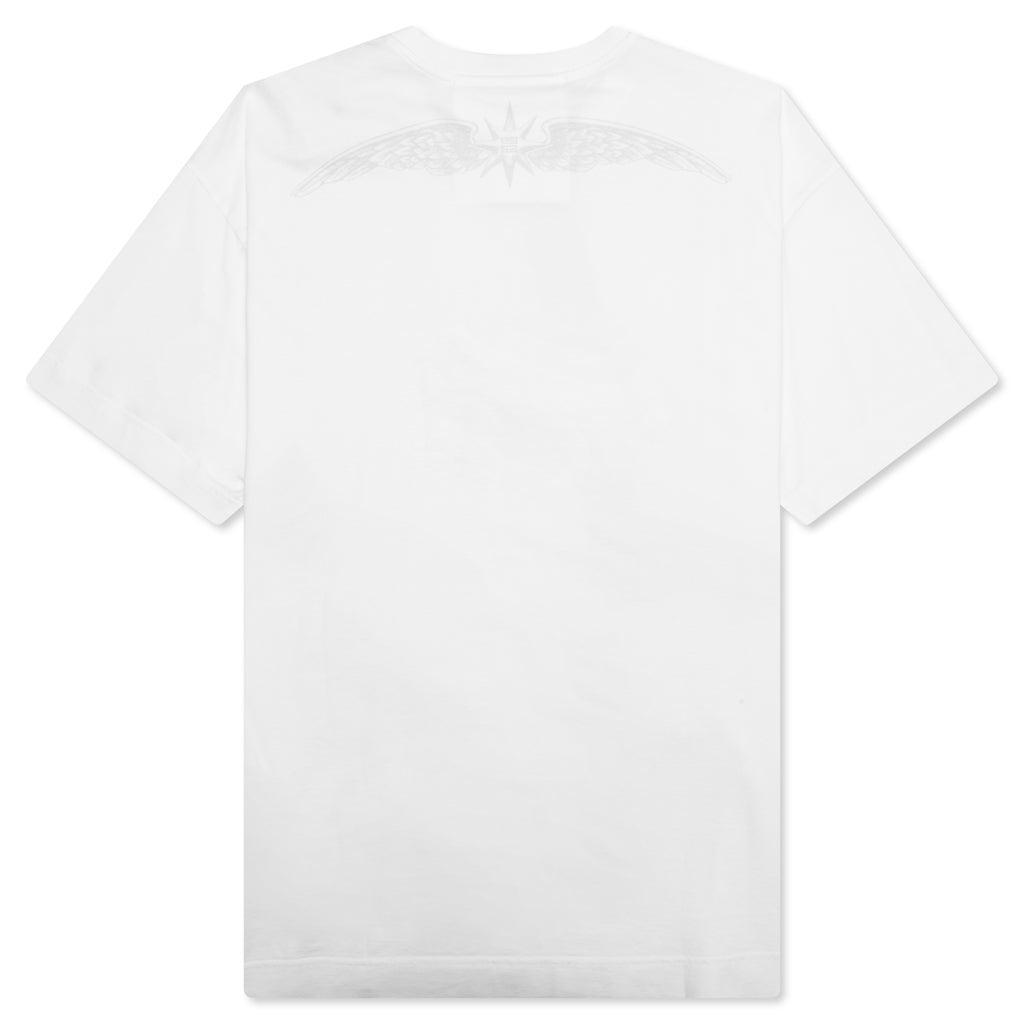 Wings Cotton T-Shirt - White Male Product Image