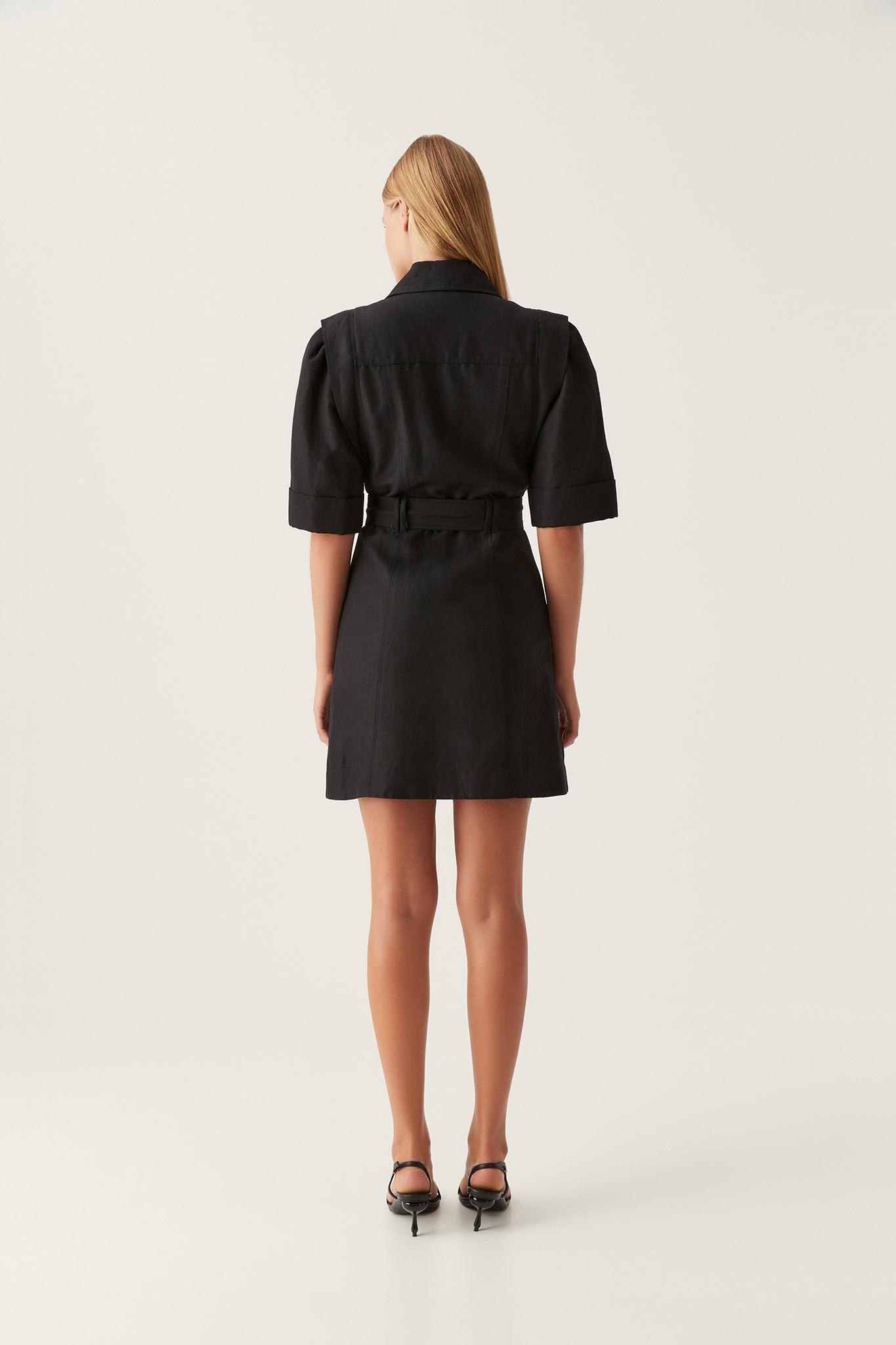 Lyric Belted Mini Dress Product Image