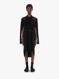 TUXEDO SHIRT DRESS in black | JW Anderson US  Product Image