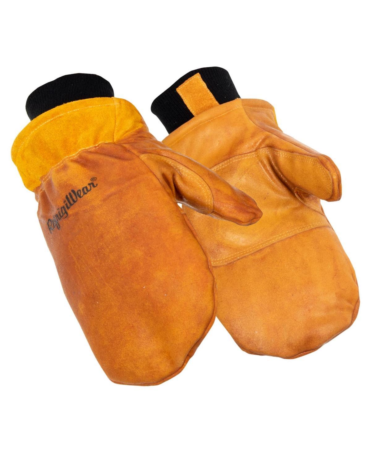 RefrigiWear Mens Latex Dipped Insulated Leather Mittens Product Image