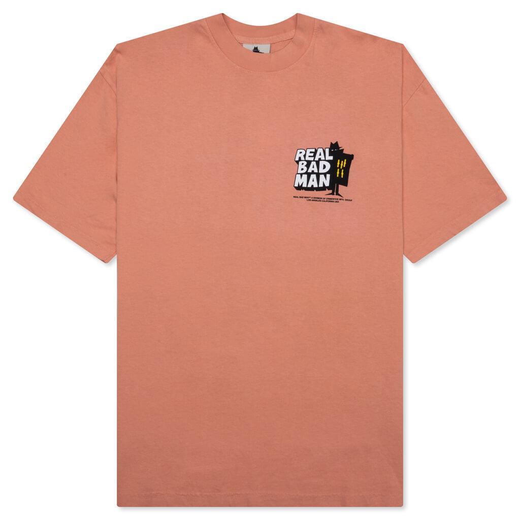 RBM Classic S/S Tee - Coral Male Product Image