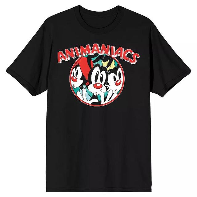 Mens Animaniacs Cartoon Sibling Graphic Tee Product Image