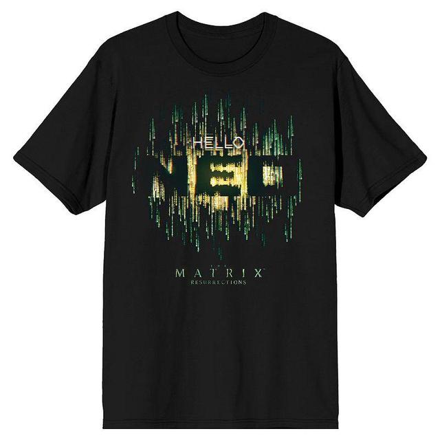 Mens The Matrix Hello Neo Tee Product Image