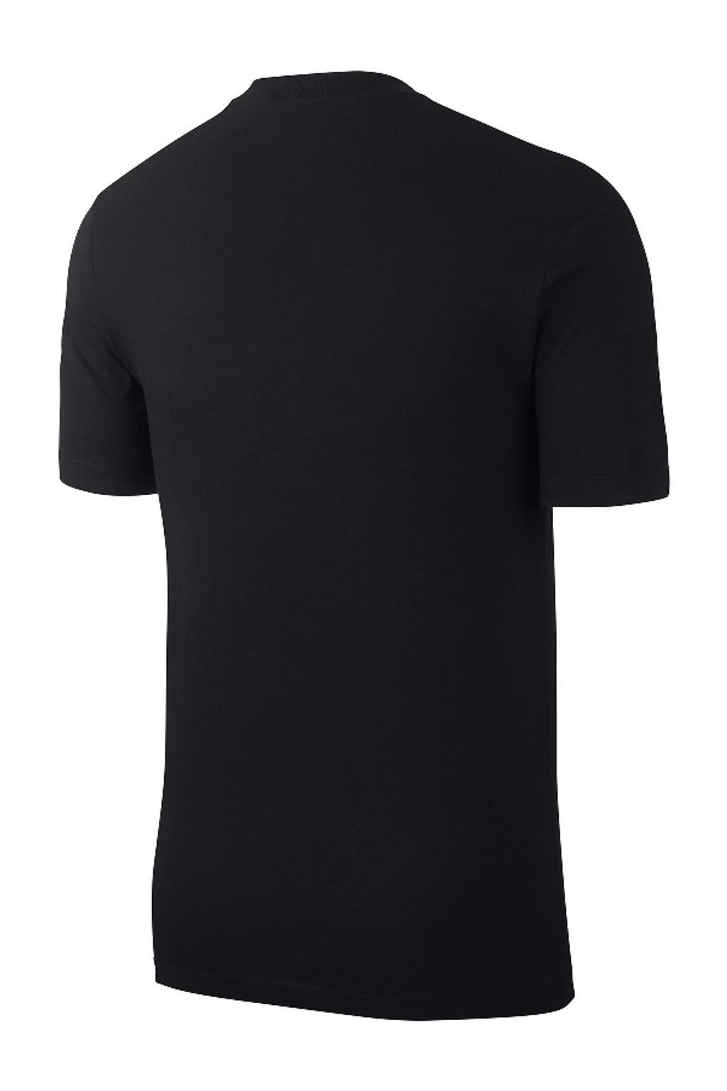 Tall Just Do It Swoosh T-shirt In Black In Black/white Product Image