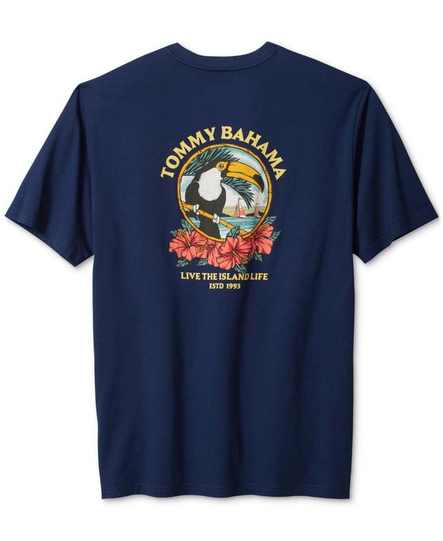 Tommy Bahama Mens Toucan Season Short Sleeve Crewneck Graphic T-Shirt Product Image