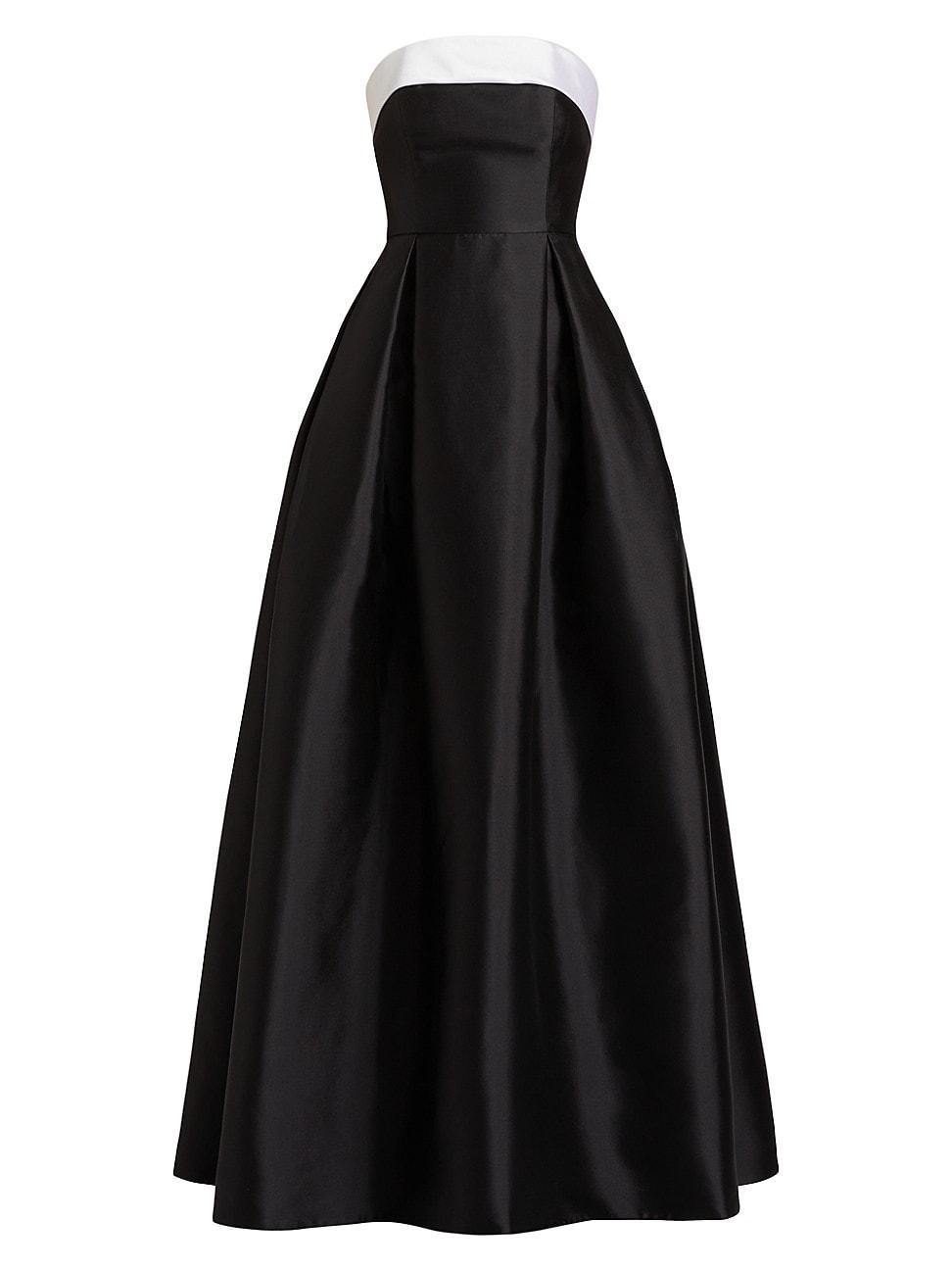 Womens Louise Silk-Wool Strapless Gown Product Image