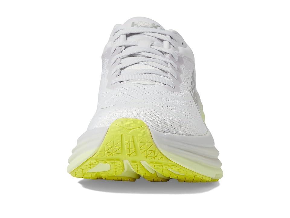 Hoka Women's Bondi 8 (Nimbus Cloud/Luminary Green) Women's Shoes Product Image