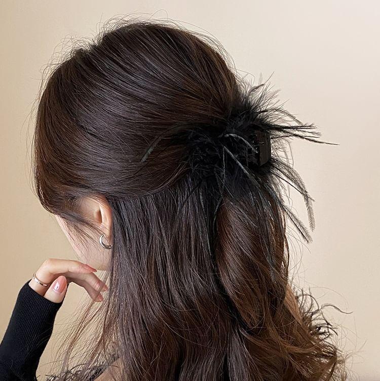 Feather Hair Clip Product Image