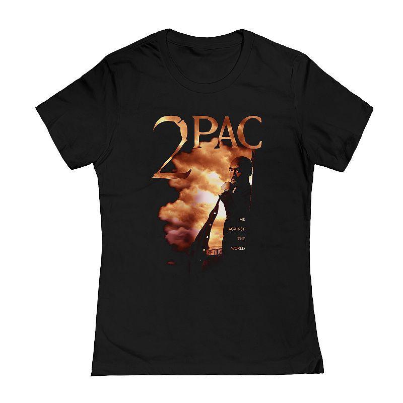 Juniors Tupac The World Graphic Tee, Girls Product Image