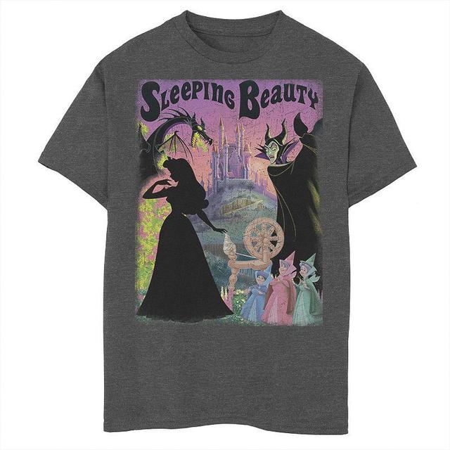 Mens Disney Sleeping Beauty Aurora Maleficent Poster Tee, Boys Product Image