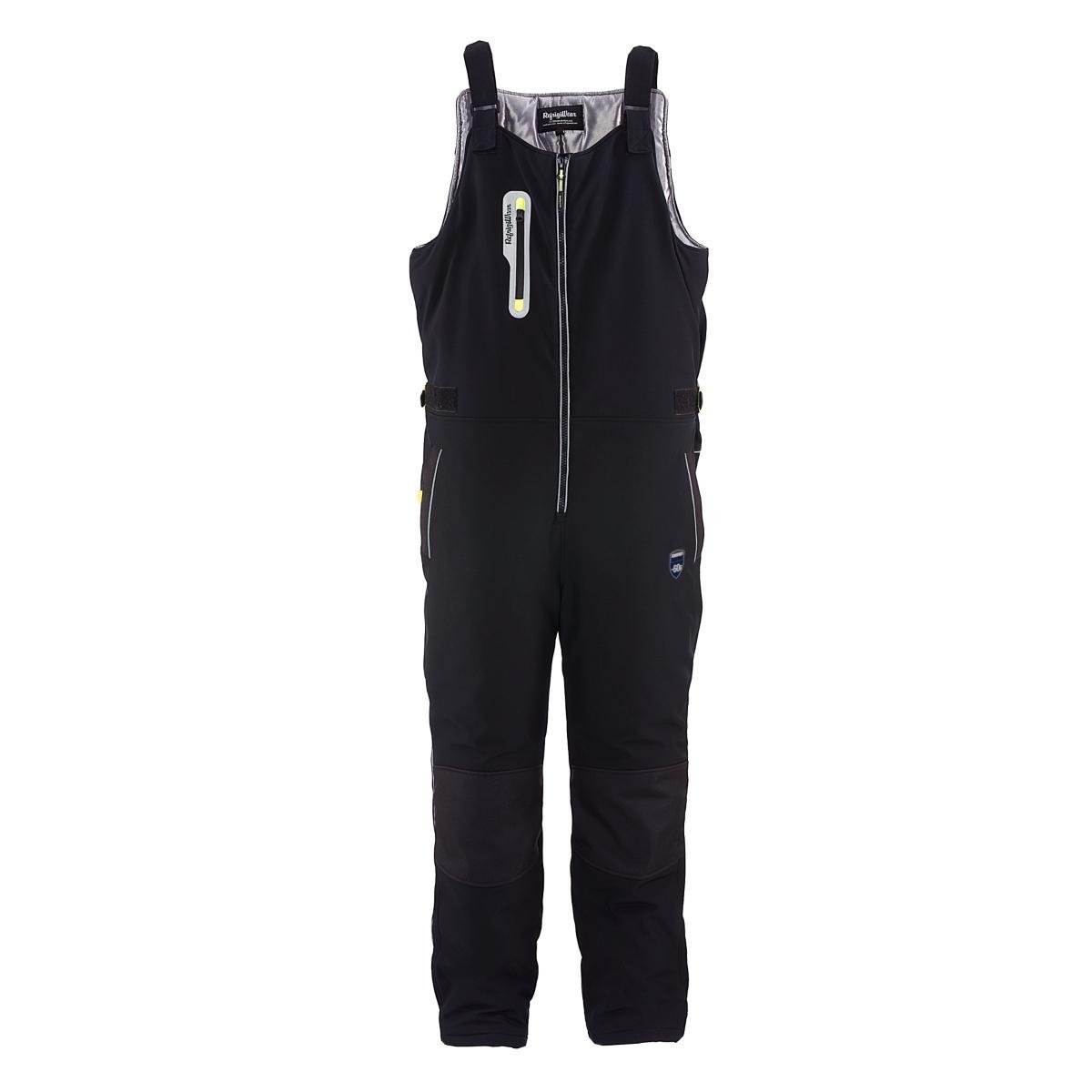 RefrigiWear Mens Insulated Extreme Softshell High Bib Overalls -60F Protection Product Image