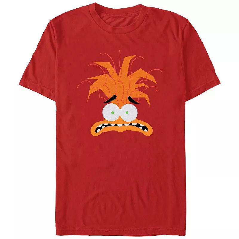 Disneys Inside Out 2 Anxiety Head Mens Graphic Tee Product Image