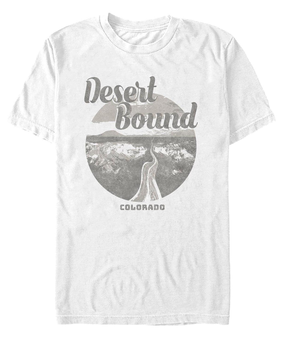 Mens Desert Bound Colorado Gray Logo Tee Product Image