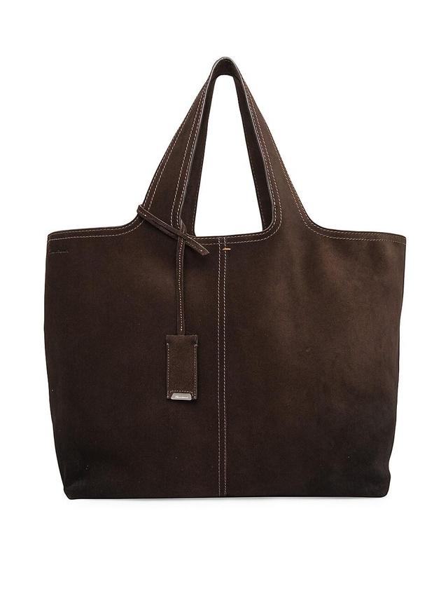 Womens Chapelier Large Leather Tote Bag Product Image