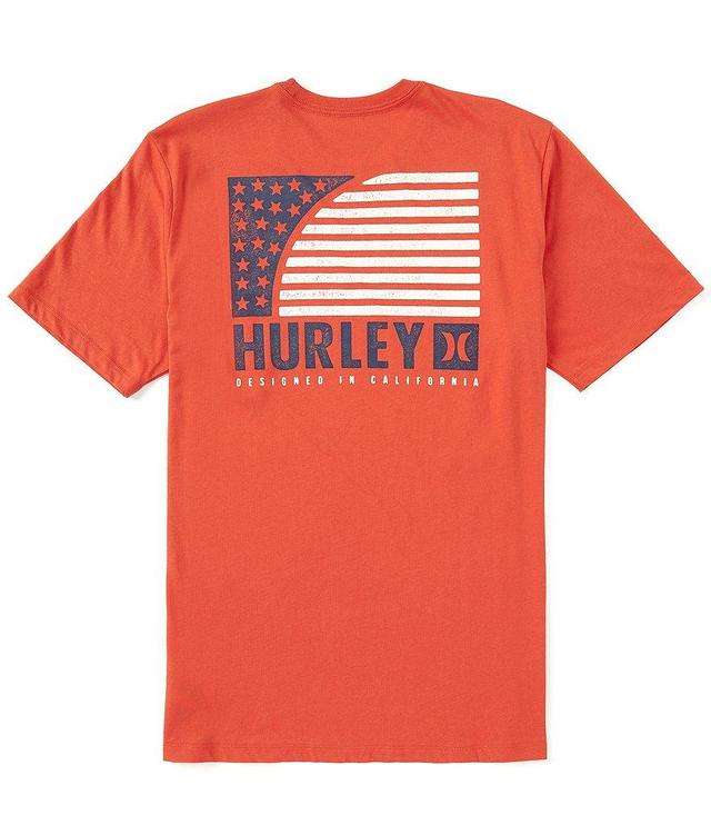 Hurley Short Sleeve Ameribarrel Graphic T-Shirt Product Image