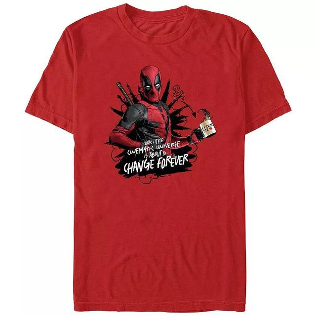 Mens Deadpool And Wolverine Cinematic Universe Graphic Tee Product Image