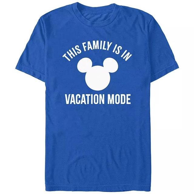 Disney Mens Park This Family Is In Vacation Mode Mickey Head Logo Tee Product Image