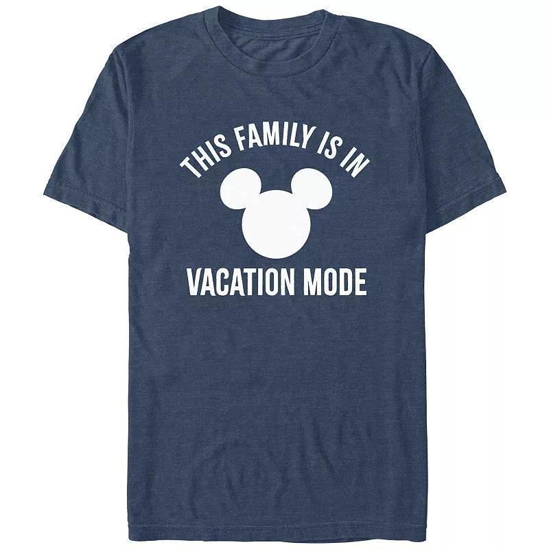 Disney Mens Park This Family Is In Vacation Mode Mickey Head Logo Tee Product Image